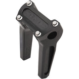 THRASHIN SUPPLY CO. 0602-1044 TSC-6000-1 Handlebar Riser - Risers - Straight - 6" - Black