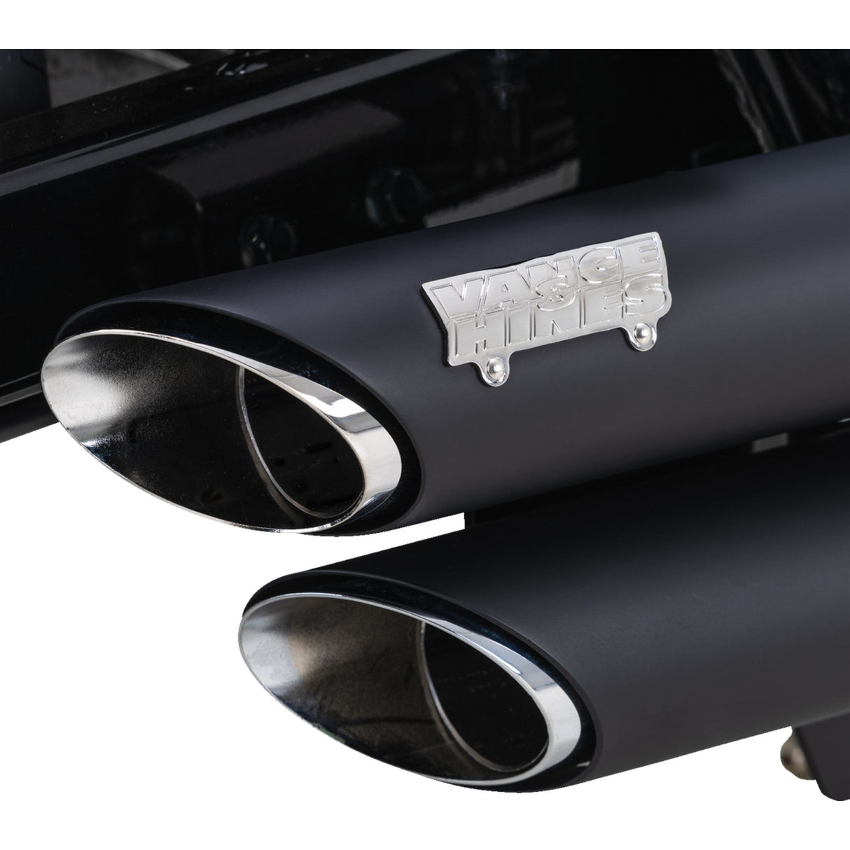 VANCE & HINES 1810-3185 48319 Shortshots Staggered Exhaust System black