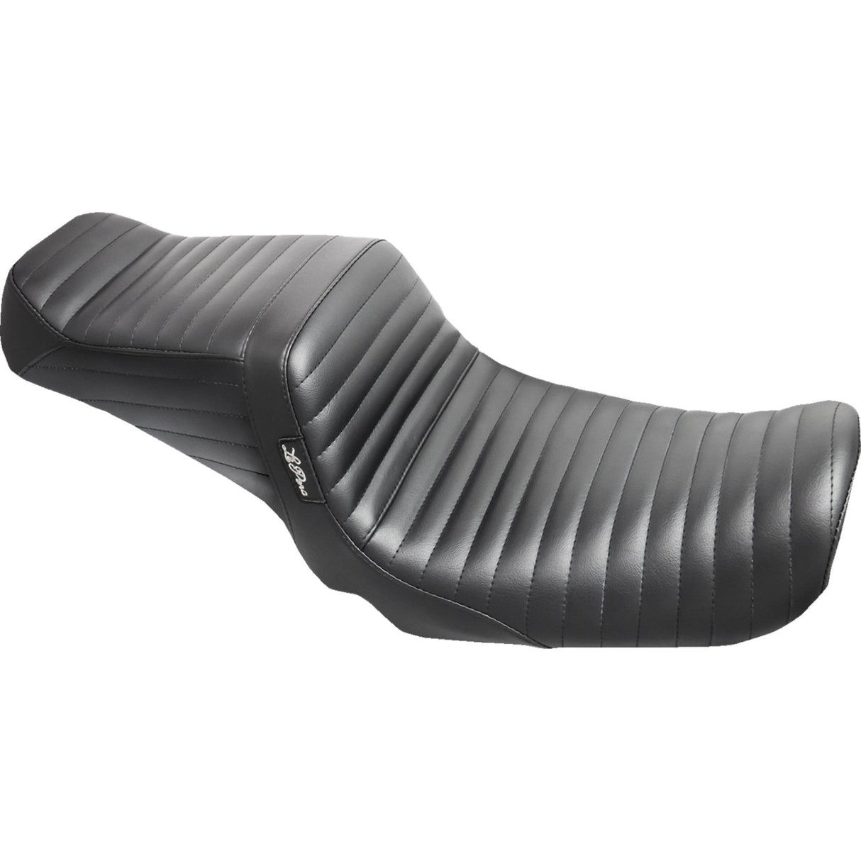 LePera Tailwhip Seat Pleated Black - LF-581PT For Harley Dyna 2004-2005