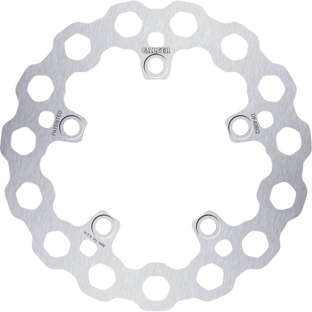 GALFER 1710-4038 DF496Q Cubiq™ Brake Rotor Rear Rotor - Cubiq™