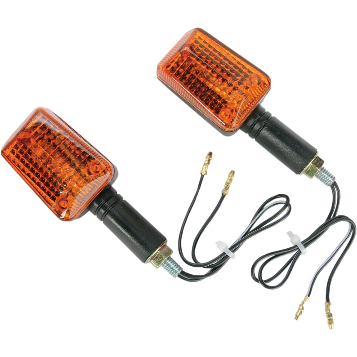 K&S TECHNOLOGIES 25-8128 25-8128 Universal Mini-Stalk Turn Signals — Marker Light DOT Marker Light - Ministalk - Black