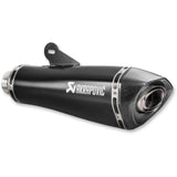 AKRAPOVIC 1811-3290 S-B12SO17-HBRBL Slip-On Series Muffler Muffler - Titanium - R NineT - Black
