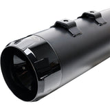 S&S Cycle 4-1/2" MK45 Performance Mufflers — Thruster Black Thruster - 550-0666 For Harley Touring 2017-2026
