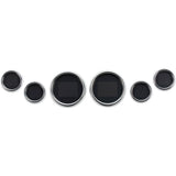 Dakota Digital Six-Gauge MLX Series Kit Chrome Bezel - MLX-8604 For Harley Touring 2004-2013