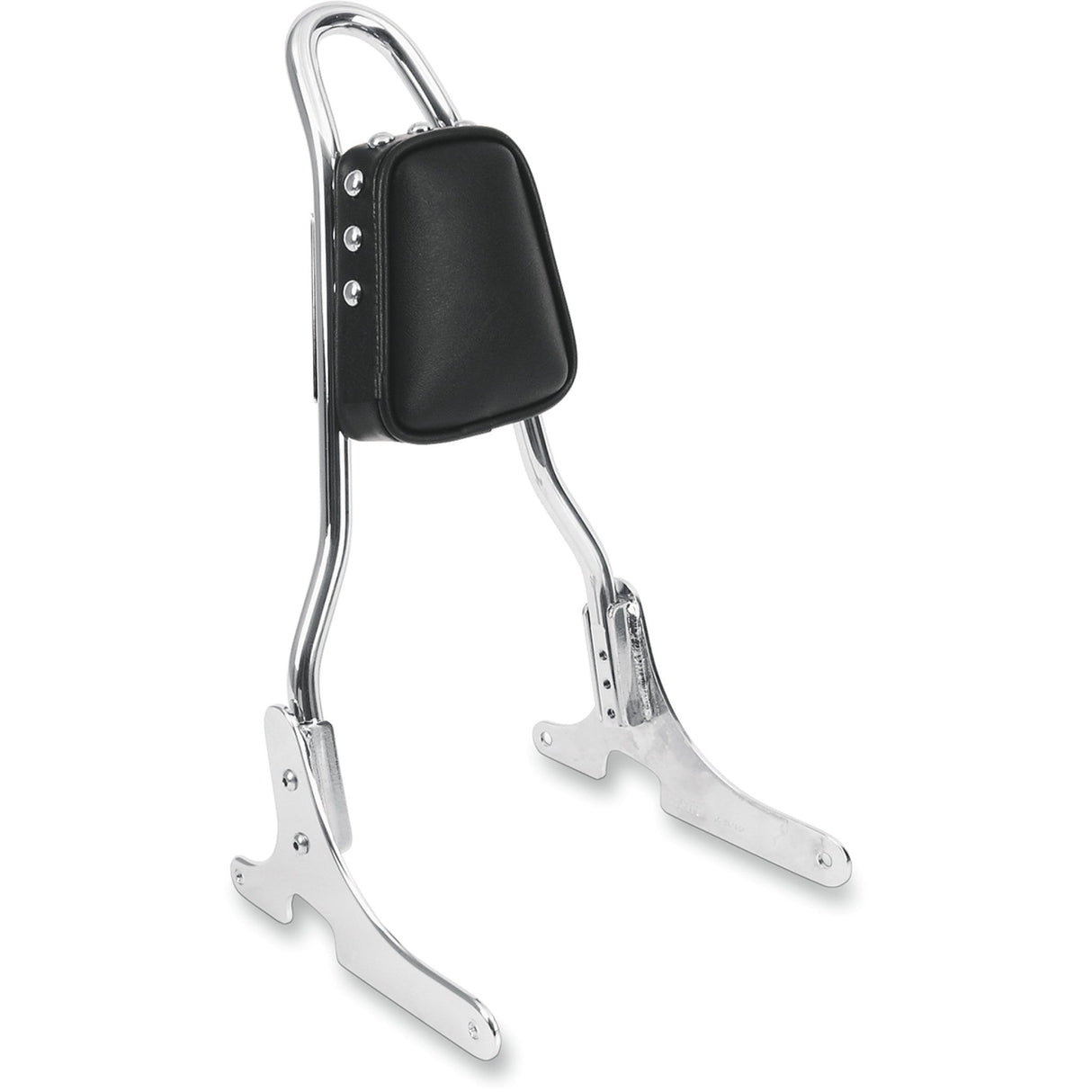 DRAG SPECIALTIES 0822-0340 Sissy Bar Pad — Studs Tapered Smooth Studded Sissy Bar Pad