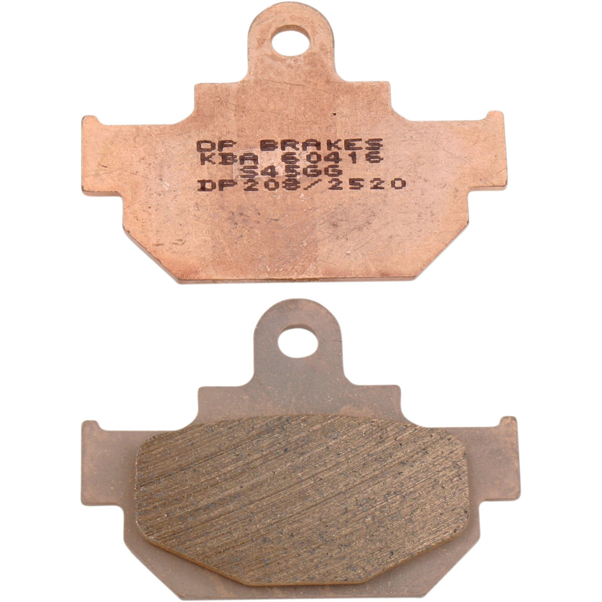 DP BRAKES DP208 DP208 Standard DP Sintered Brake Pads Standard Brake Pads - Suzuki RM