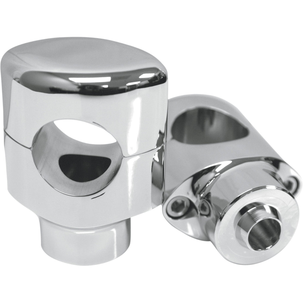 Drag Specialties Big Buffalo 1-1/2" Springer Handlebar Riser Kit Chrome For Harley Softail 1988-2009