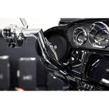 FAT BAGGERS INC. 0662-1320 149914-C EZ Install Kit 14" handlebars - upper clutch - braided stainless steel/chrome