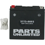 Parts Unlimited Battery - 2113-0092 Yamaha Motorcycles 1999-2022