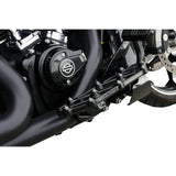 Arlen Ness Diamond Floorboards Driver Black - 410-053 For Harley Motorcycles 1982-2026