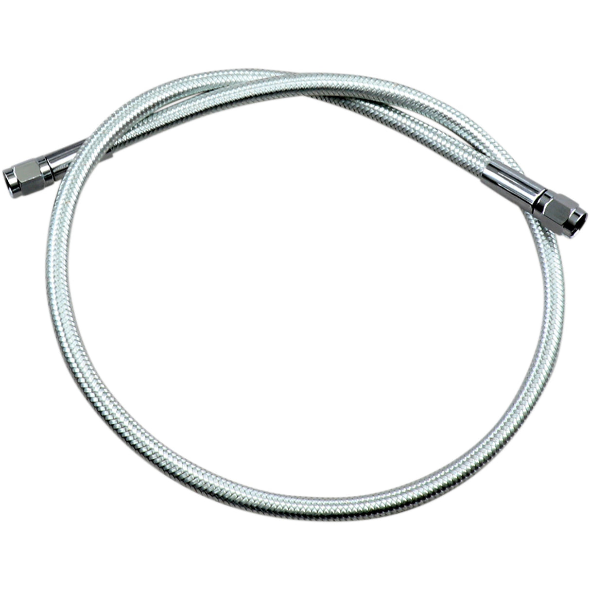 MAGNUM SHIELDING 1741-5426 AS3528 Braided Universal ABS Brake Line - 28" - Sterling Chromite II