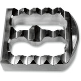 Joker Machine Serrated Brake Pedal Cover Chrome - 08-58-2 For Harley 1984-2017