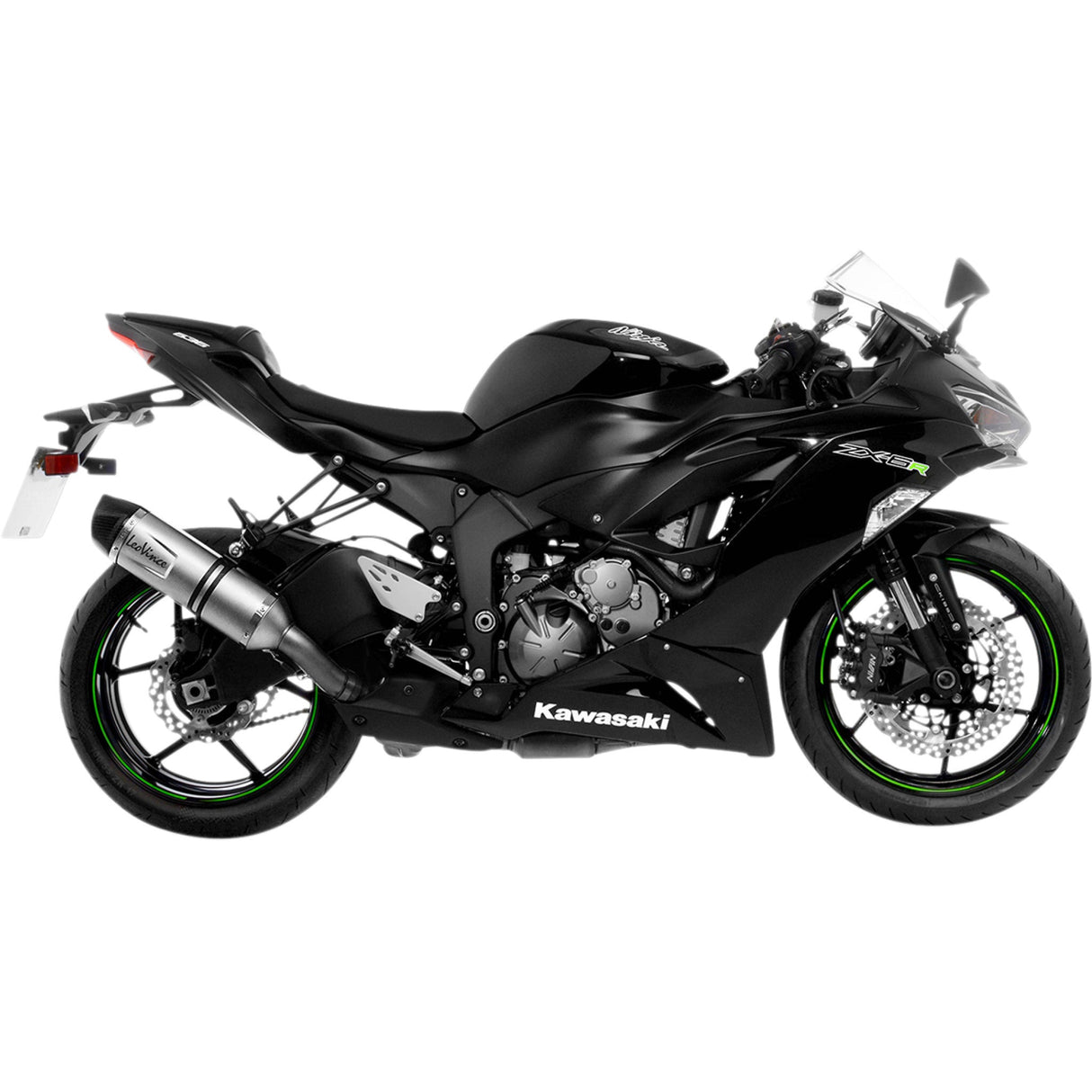 LEOVINCE 1811-3866 14306EU LV One EVO Slip-On Muffler LV One Evo Muffler - Stainless Steel - ZX-6R