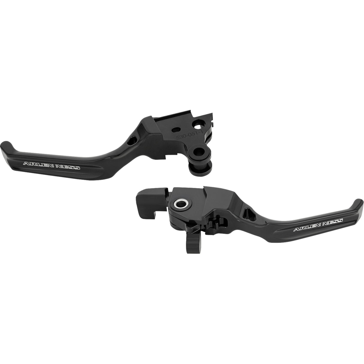 Arlen Ness Method Lever Set Black - 530-038 For Harley Touring 2023-2026