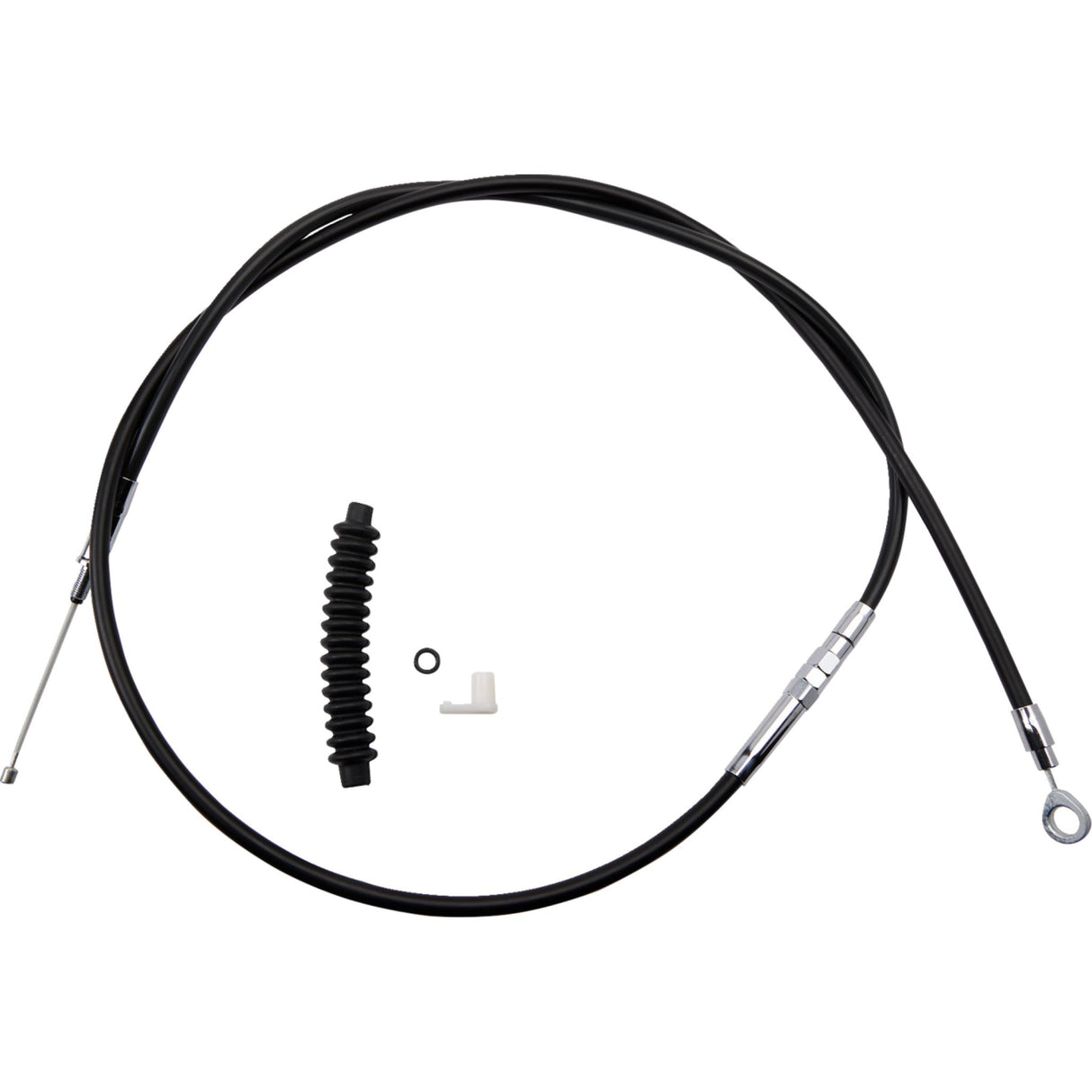 DRAG SPECIALTIES High-Efficiency Black Vinyl Clutch Cable