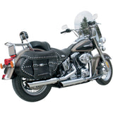Khrome Werks 3" HP-Plus® Slip-On Mufflers Slanted - 202355 For Harley Softail 2007-2017