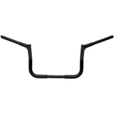 FAT BAGGERS INC. 0601-4747 905010-B 1-1/4" EZ Install Pointed Top Handlebar - 10" - Black