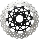 Performance Machine Brake Rotor - 0133-1539S-B For Harley Motorcycles 1988-2017