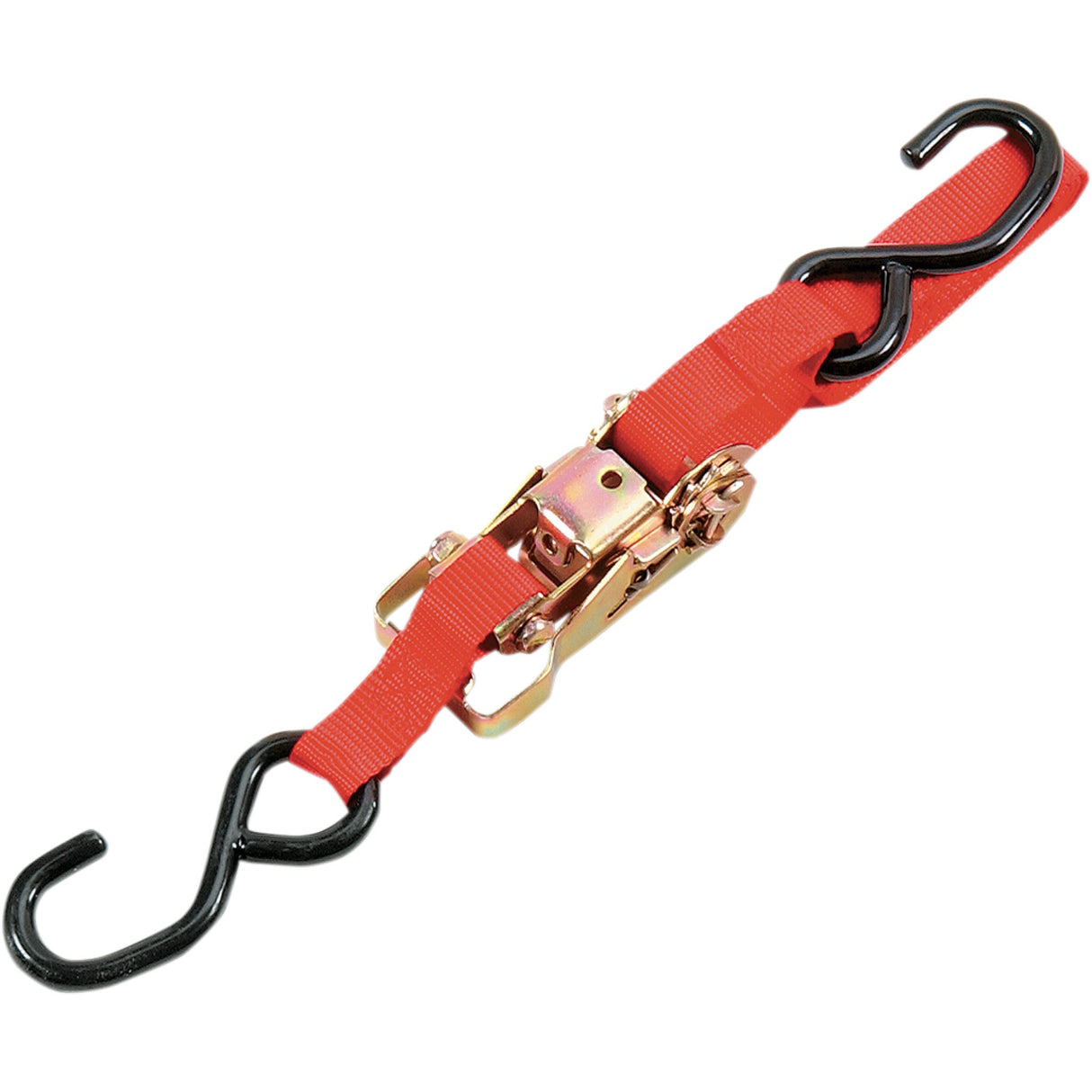 PARTS UNLIMITED 131021 1" Heavy-Duty Ratcheting Tie-Down Heavy-Duty Ratchet Tie-Down - 1" x 6' - Red