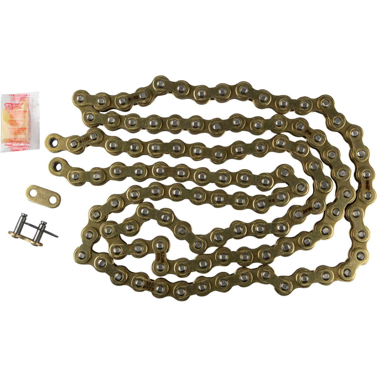 RK 1221-0422 GB520MXZ5-114 520 MXZ5 Chain 520 MXZ5 - Chain - 114 Links - Gold