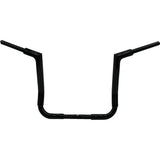 FAT Baggers INC. 1-1/2" EZ Install Flat Top Handlebar 14" Black - 615014-B For Harley Touring 1999-2013
