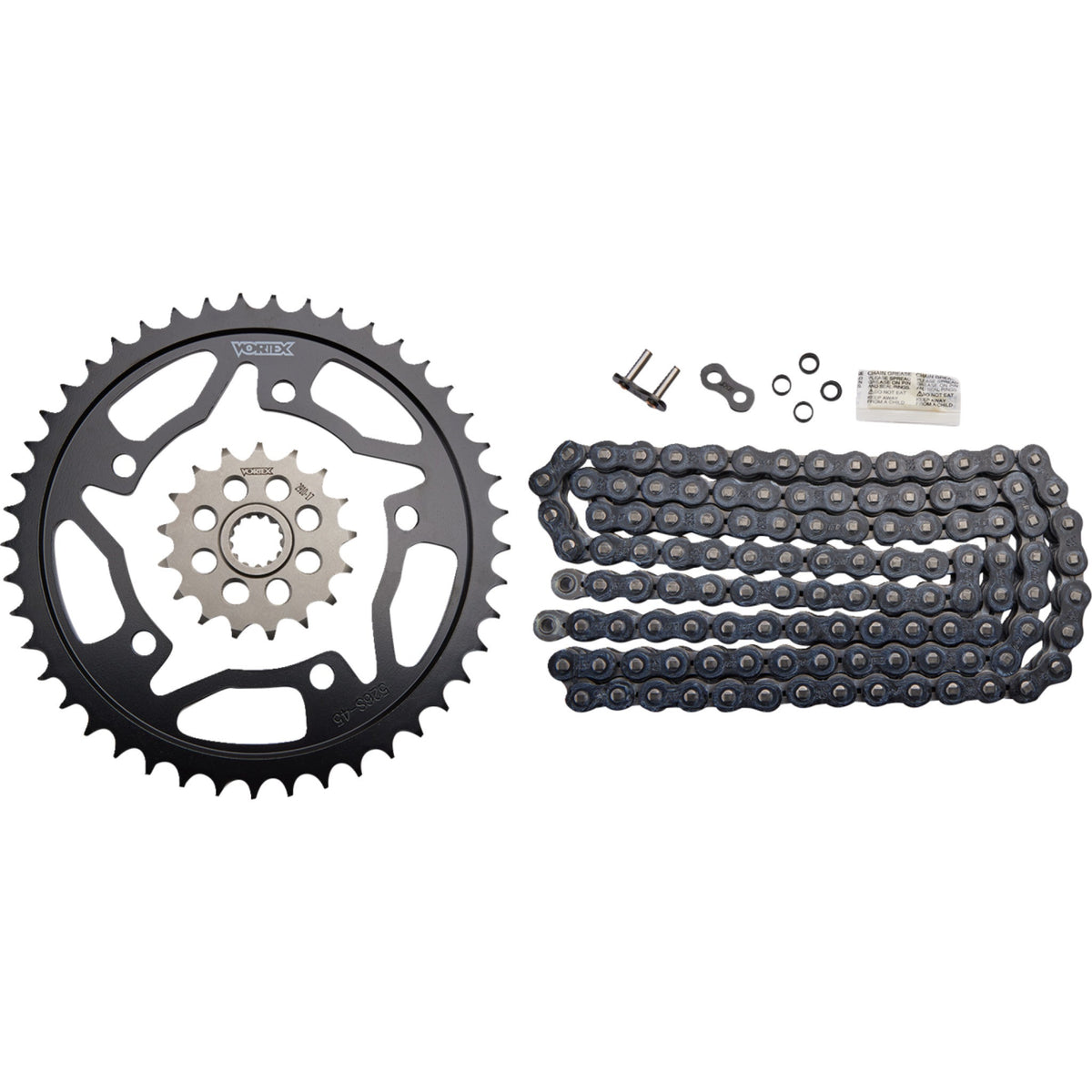 Vortex Chain VORTEX 1230-1097 CK5151 OES Original Equipment Steel Chain Kit Chain K ...