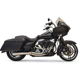 Bassani Xhaust Road Rage III 2-Into-1 Exhaust System - 1F12SS For Harley Touring 2007-2016