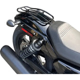 MOTHERWELL 1510-1140 MWL-227-GB. 7" Solo Luggage Rack Solo Luggage Rack - Gloss Black