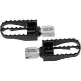 Burly Brand MX Footpegs - B13-1008B For Harley Softail 2018-2025 | Triumph Thruxton 900 2004-2015