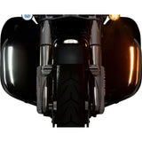 CIRO 2040-2975 45800 Fang® Lower Fairing Lights - Chrome