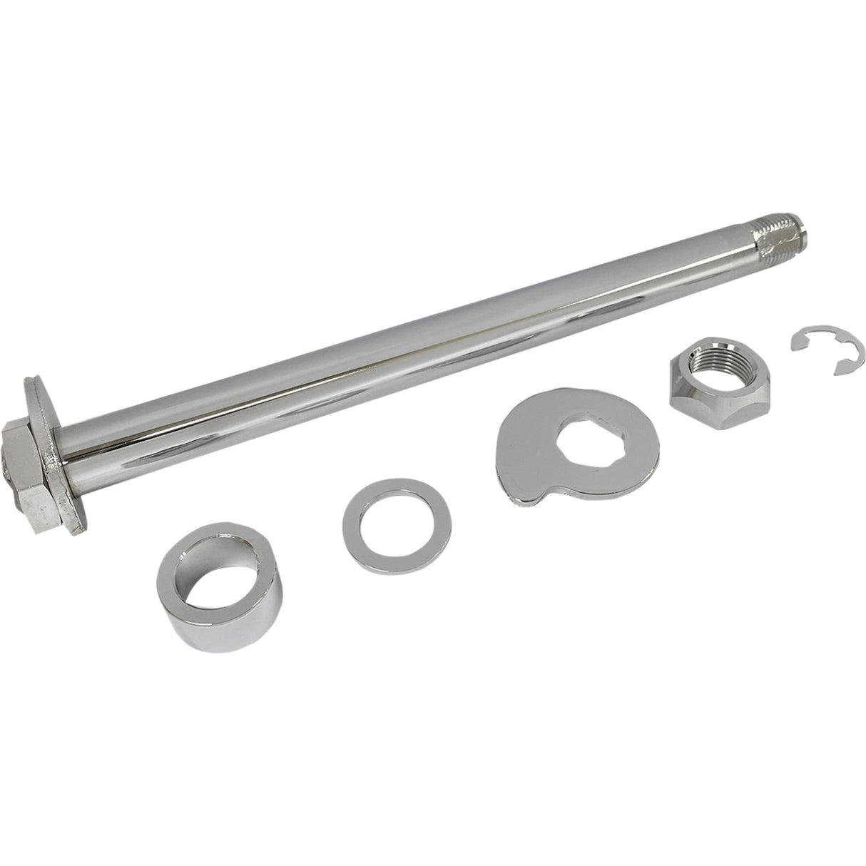 Drag Specialties Rear Axle Kit Rear Chrome '08 Touring For Harley Touring 2008