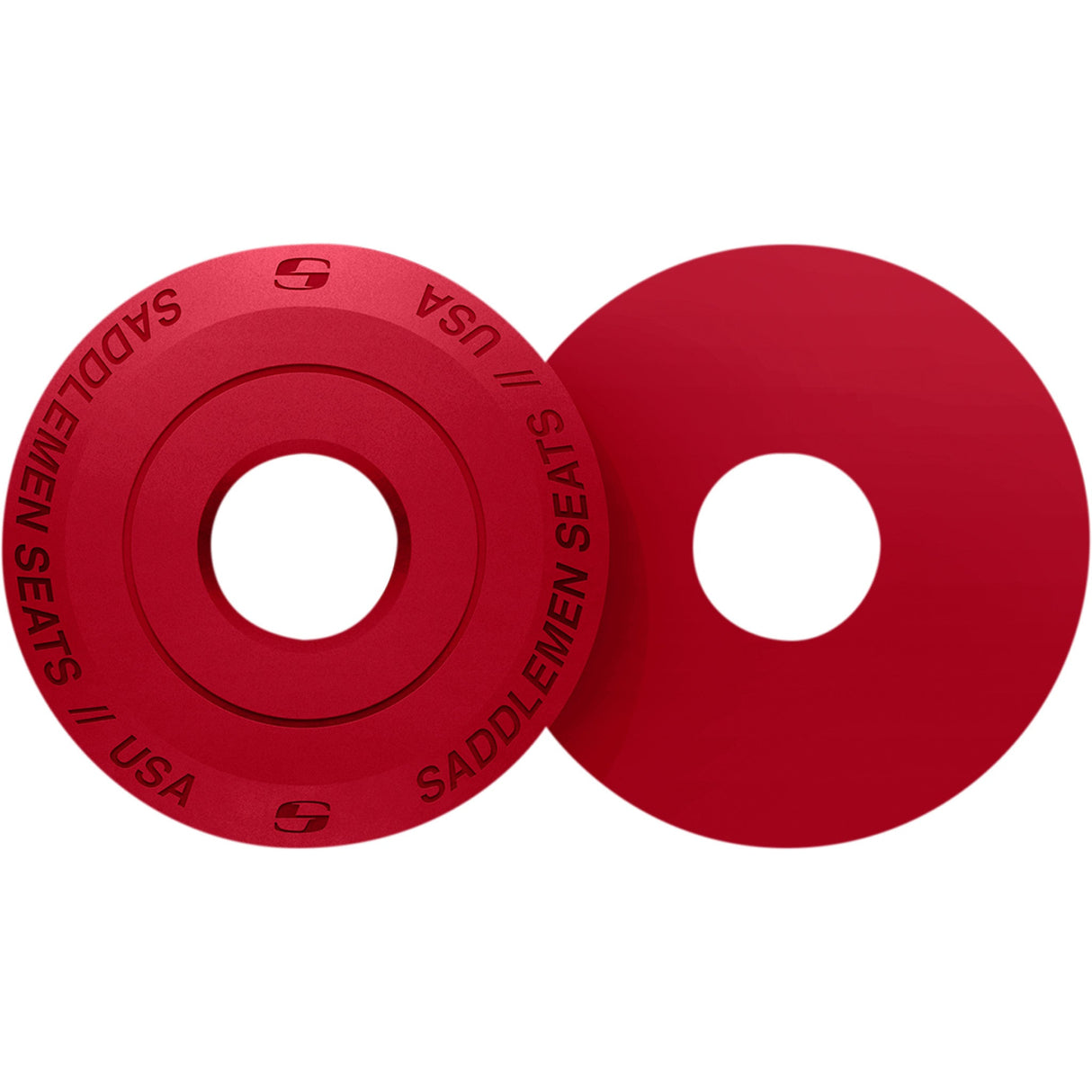 SADDLEMEN 0820-0130 14707RD Fender Seat Washer red