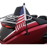 Show Chrome Flag Pole - 52-973BK Honda Gold 2021-2023