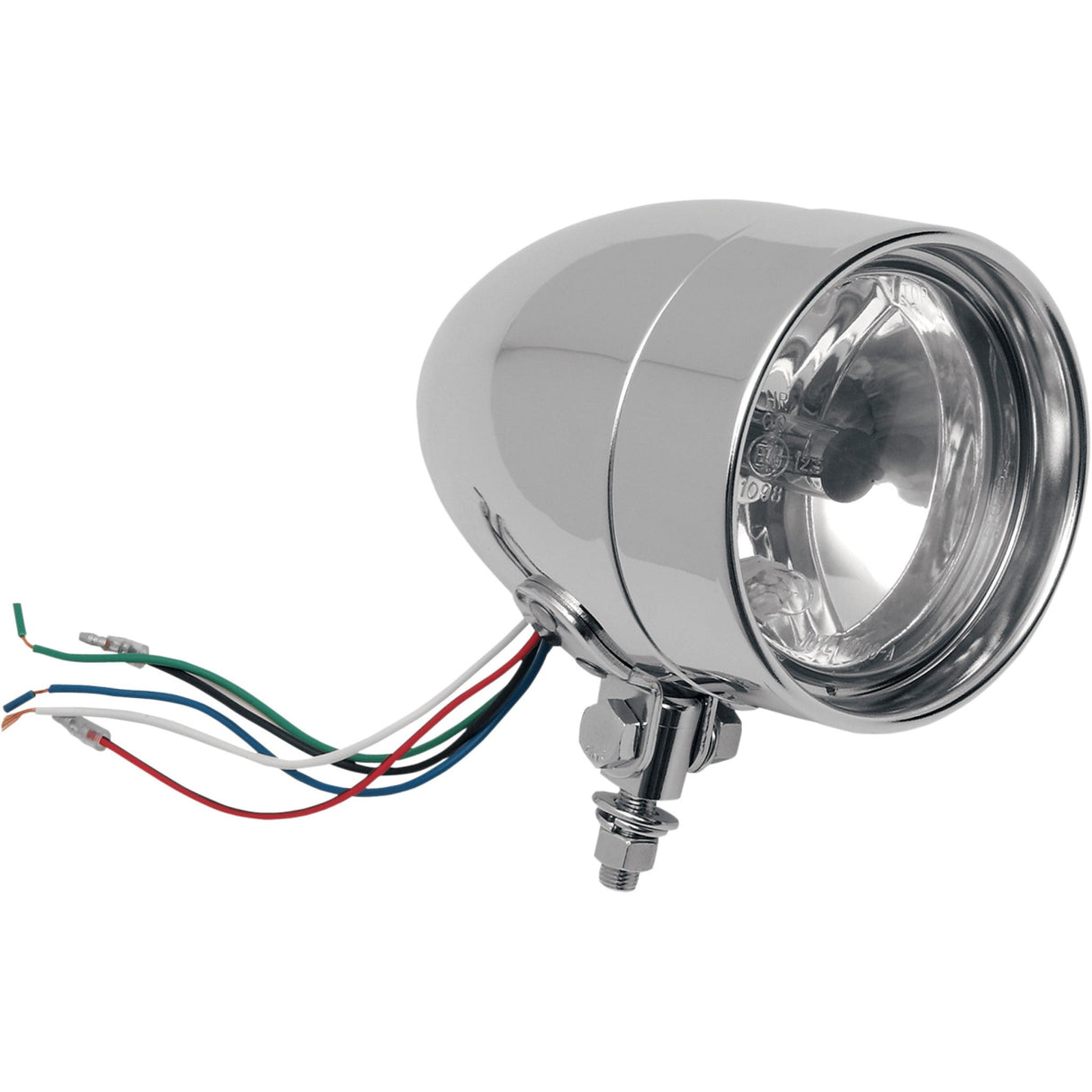 DRAG SPECIALTIES 2001-0279 Bullet Style 4" Spotlight 4" Bullet Spotlight