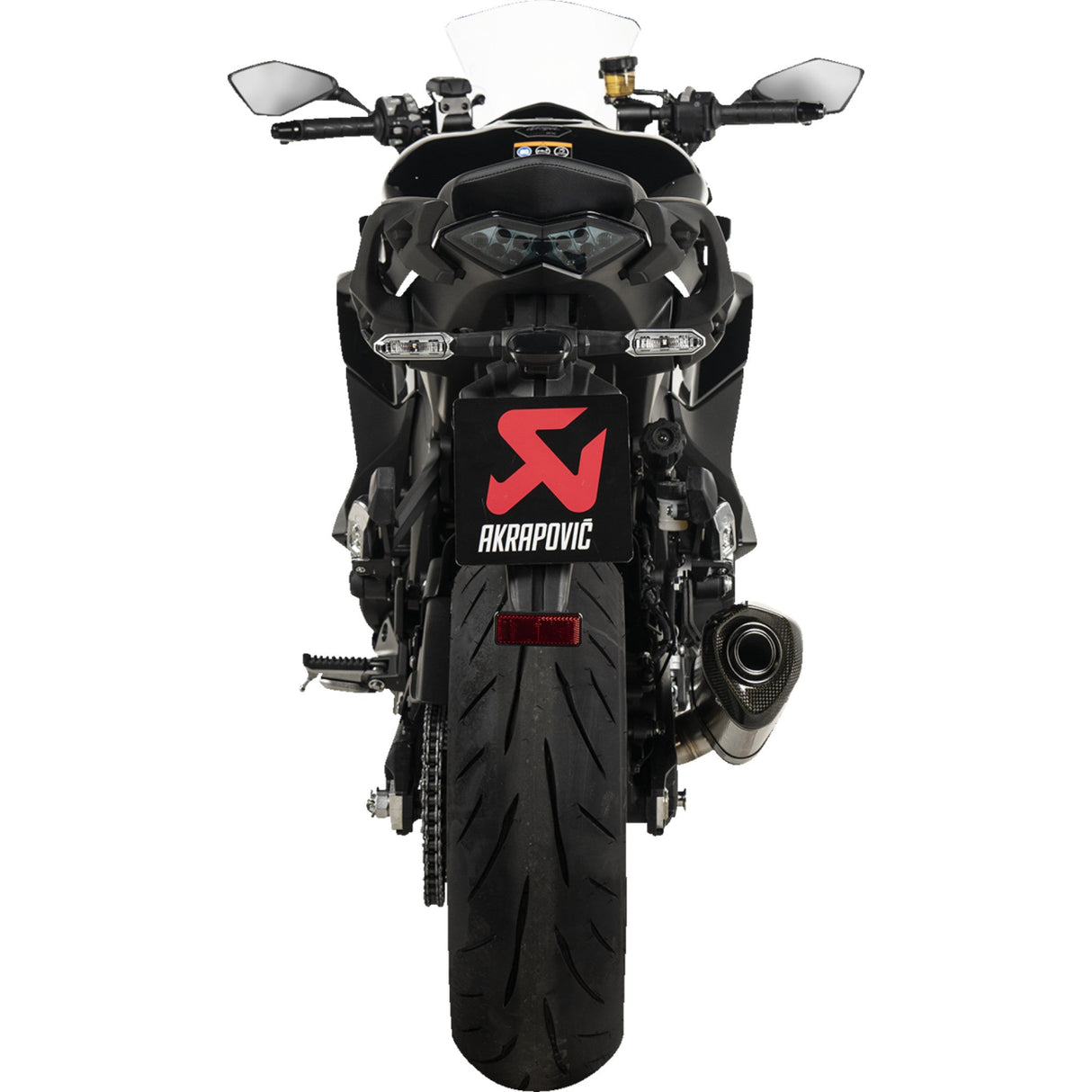 AKRAPOVIC 1811-4797 S-K10SO32-HRC Slip-On Line Muffler carbon fiber - kawasaki ninja 1000 sx & ninja 1100 sx