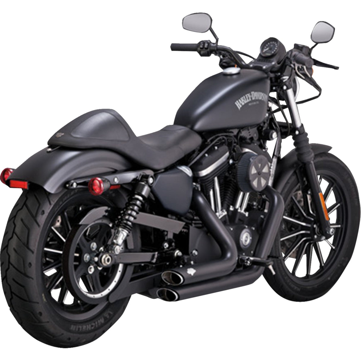 Vance & Hines Shortshots 2-Into-2 Exhaust System - 47329 For Harley Sportster 2014-2022