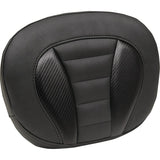 Mustang Deluxe Sissy Bar Pad Black Stitch - 89015 For Harley Touring 2023-2026