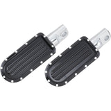 COVINGTONS 1620-1089 C1243-B Rear Footpegs - Dimpled - Black