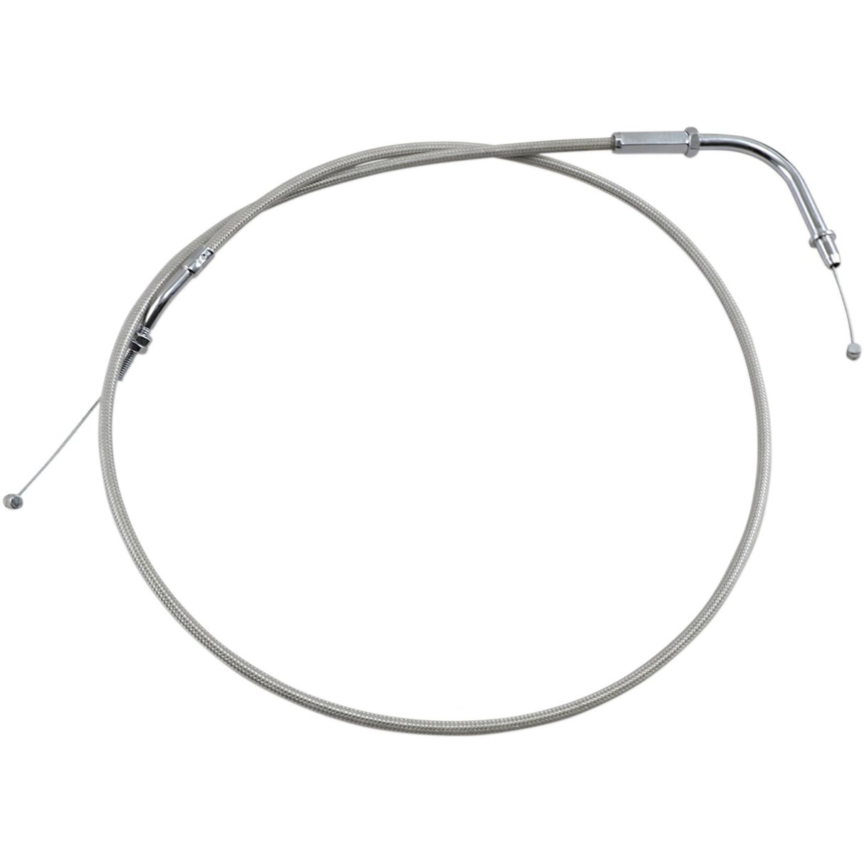 MOTION PRO 0650-0425 65-0263 Armor Coat Stainless Steel Throttle/Idle Cable for Cruisers pull - yamaha