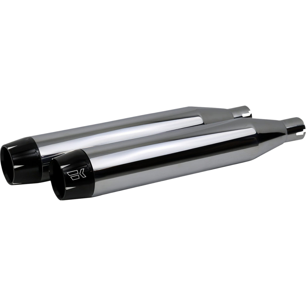 Khrome Werks 3-1/2" Slip-On Mufflers Chrome - 202500 For Harley Softail 2018-2026