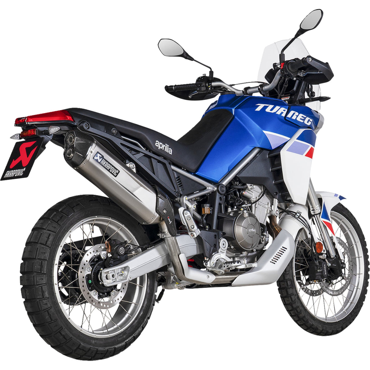 Akrapovic Slip-On Line Muffler - S-A6SO1-HGJT Aprilia Tuareg 660 2022-2024