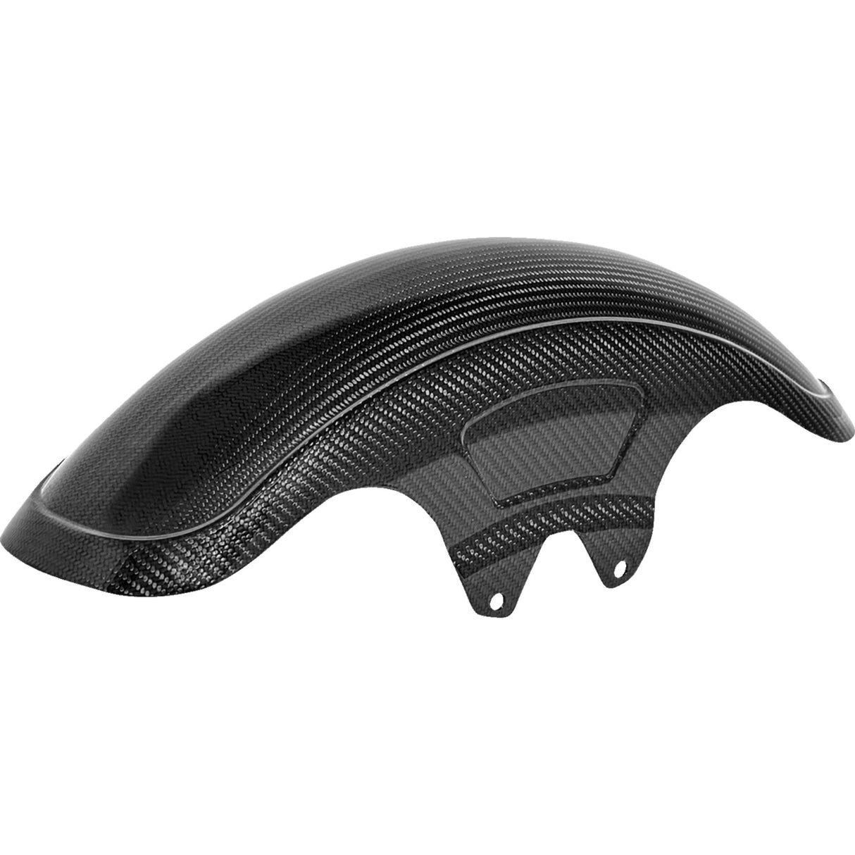 SADDLEMEN 1401-1112 CF-814-07-004 Carbon Fiber Rear Fender Carbon Fiber Front Fender - Gloss - Touring '14-'24