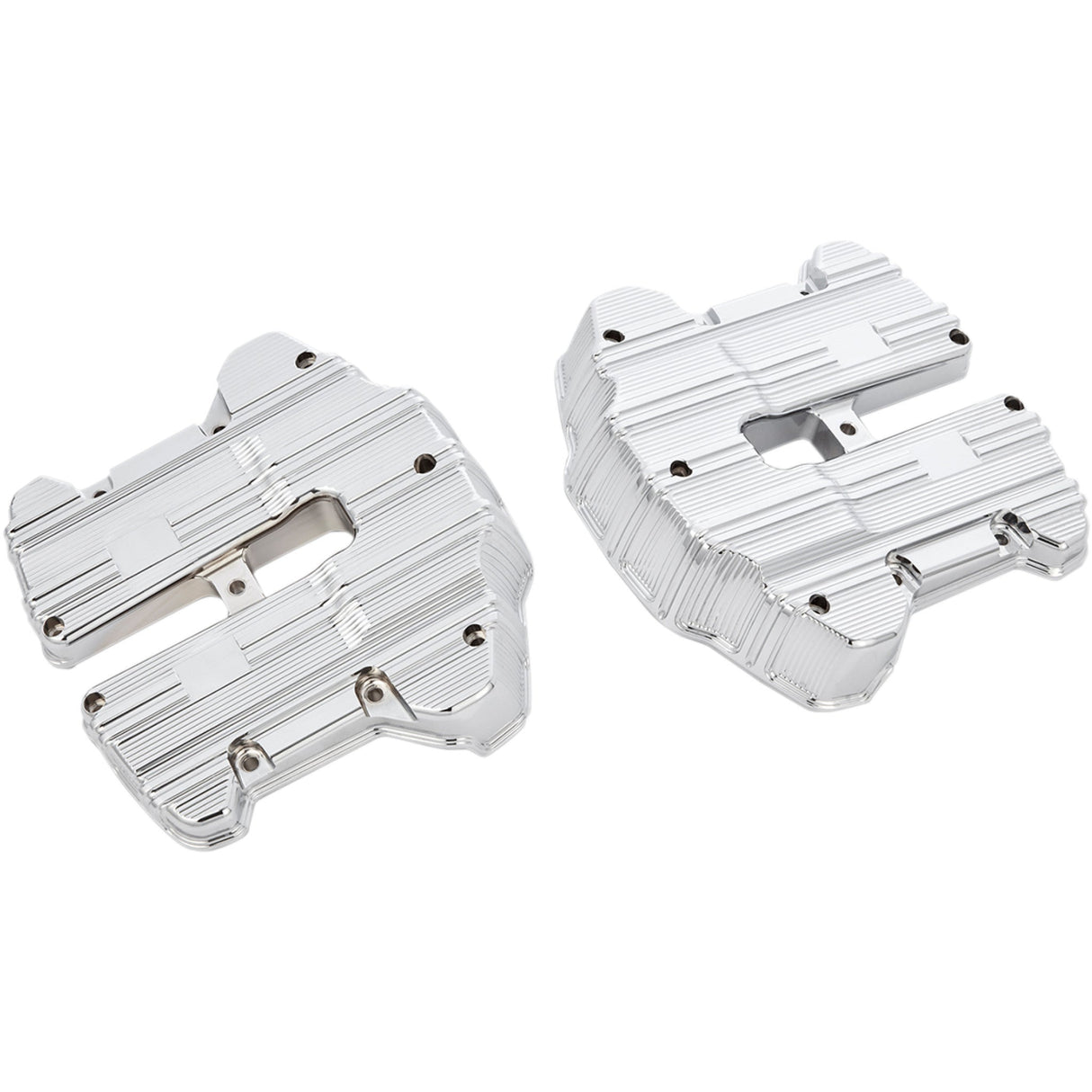 Arlen Ness 10 Gauge Rocker Box Top Covers Chrome - 18-262 For Harley Motorcycles 2017-2026