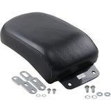 LePera Bare Bones Series Pillion Pad — Smooth Black - LN-007P For Harley Softail 1984-1999