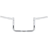 LA Choppers 1-1/4" Prime Ape Bagger Handlebar 10" Chrome - LA-7352-10 For Harley Touring 1999-2022