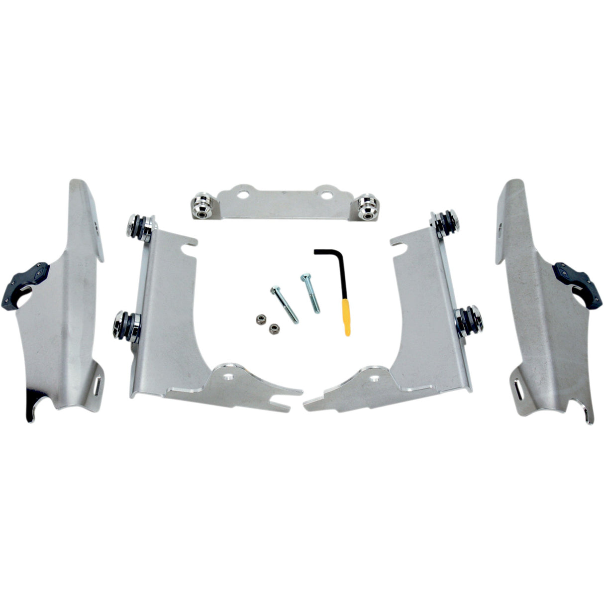 MEMPHIS SHADES 2321-0157 MEK1925 Fats/Slim Windshield Trigger-Lock Complete Mount Kit Batwing Trigger Lock Mounting Kit - VN 1500/800