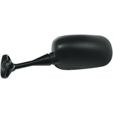 EMGO 20-87022 20-87022 OEM-Style Replacement Mirror Mirror - Side View - Oval - Black - Left