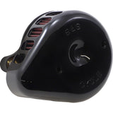 S&S Cycle Mini Teardrop Stealth Air Cleaner Kit Gloss Black - 170-0436C For Harley Motorcycles 2017-2024