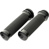 LA CHOPPERS 0630-3366 LA-7493-00B County Line Grips tbw - black