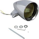 HEADWINDS 0901-4800 1-4800CA Concours Headlight Housings 4 1/2" Headlight Housing - Chrome - Concours Rocket Smooth